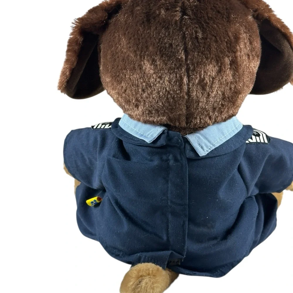 Build A Bear Workshop Dog Plush in USA Airforce Uniform SZ 15”